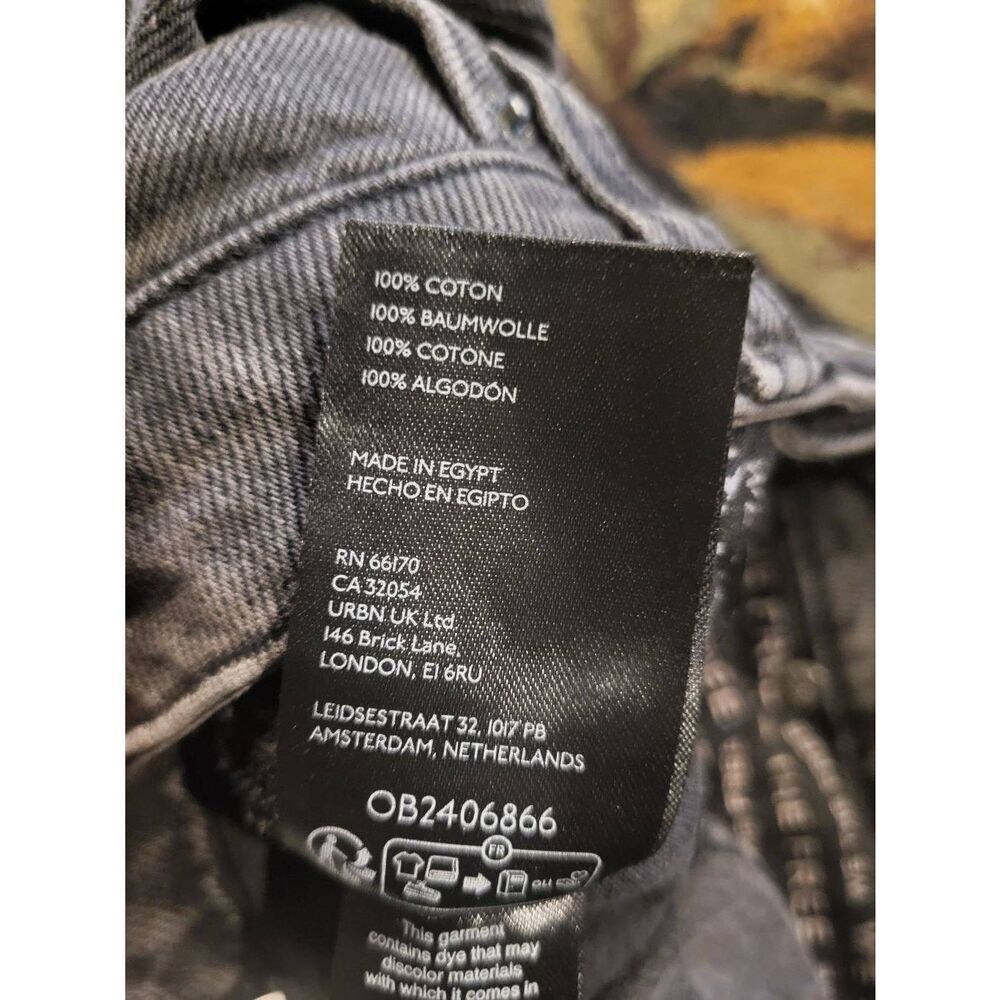 NWT We the Free Jeans Women's 25 Washed Black Nia Boyfriend Loose Relaxed - Picture 5 of 7